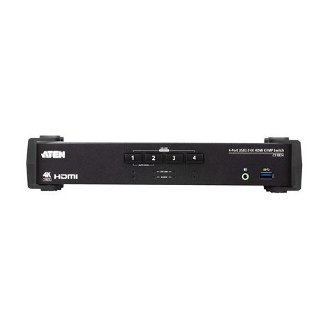 Aten ATEN CS1824 KVMP Switch - KVM / audio / USB switch - 4 ports - 2